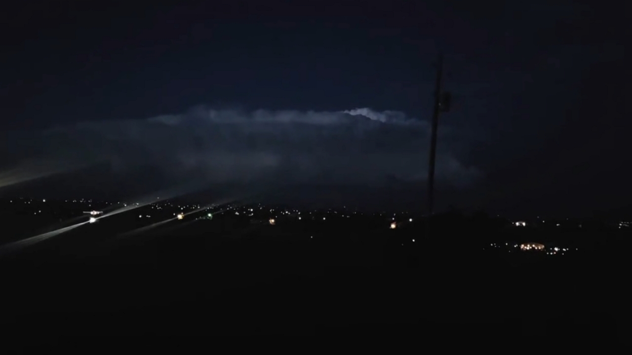 Video thumbnail for Epic Lightning Show Over Peyton, Colorado