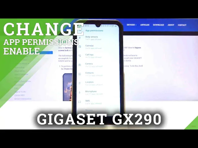Video thumbnail for How to Manage Apps Permissions on GIGASET GX290 – Change Apps Permissions