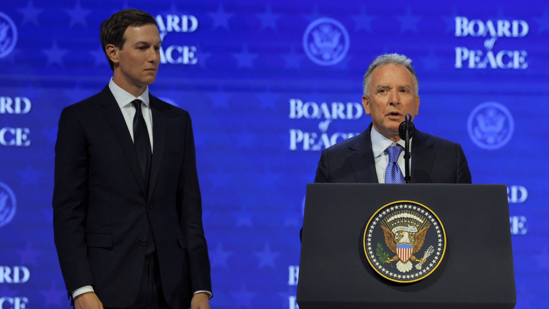 Video thumbnail for Kushner and Witkoff head to Kyiv for the first time in a push for peace