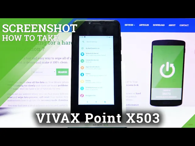 Video thumbnail for How to Take Screenshot on VIVAX Point X503 – Capture Screen