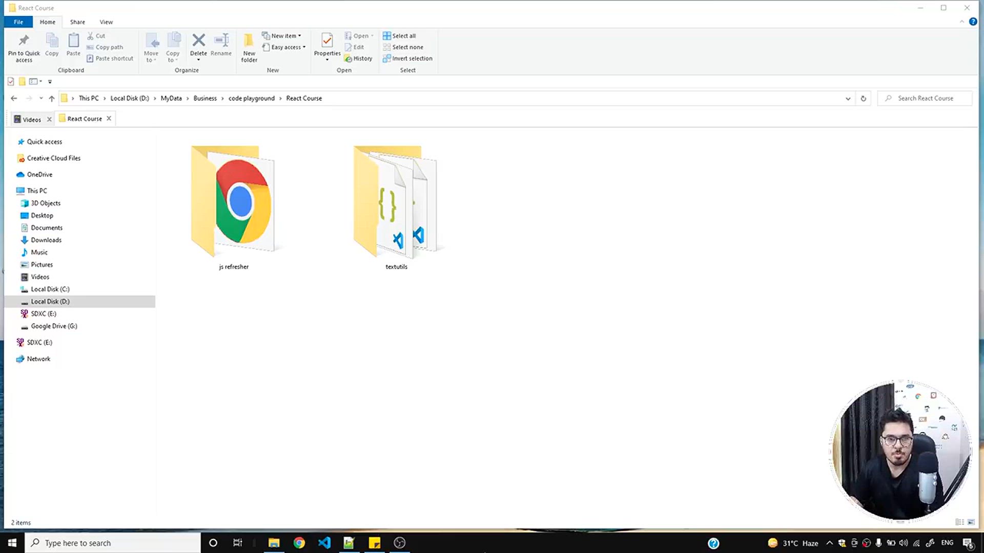 'Video thumbnail for Project 2 Setup + Introduction to Class based components _ Complete React Course in Hindi #22'