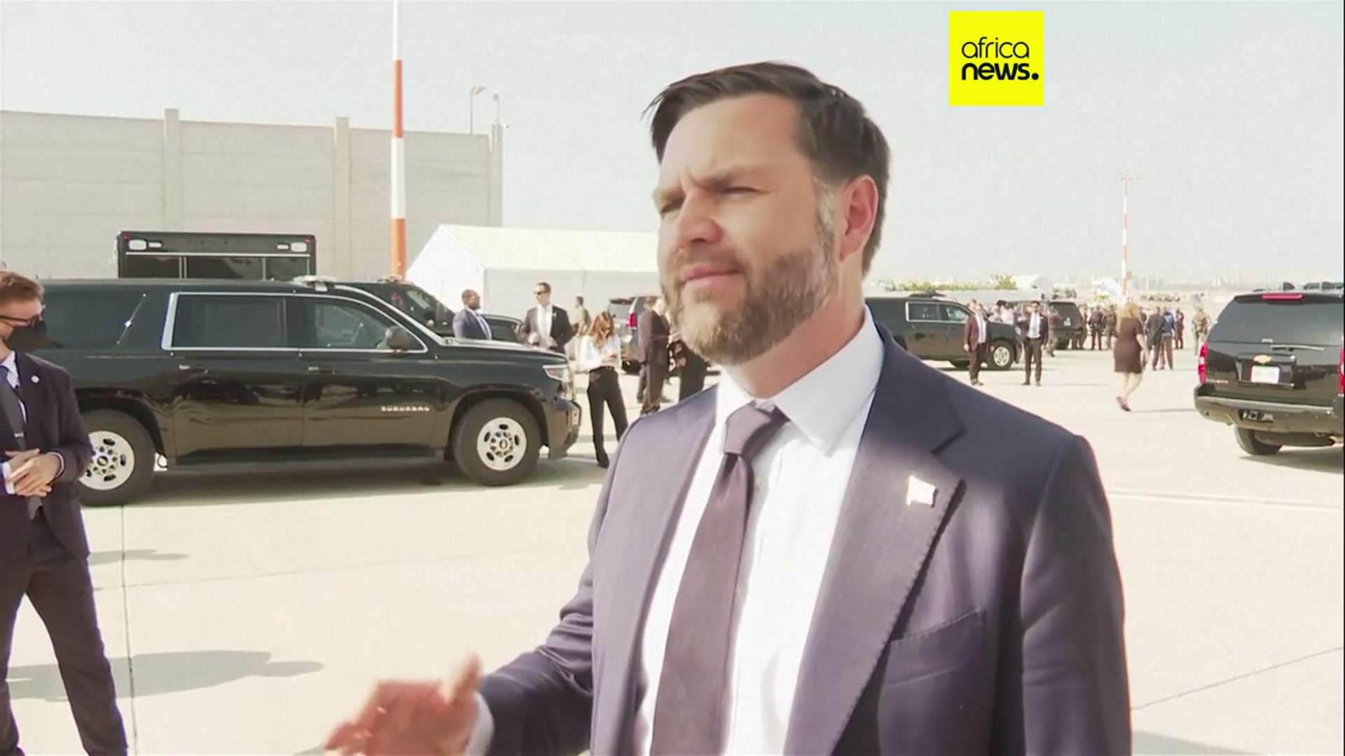 'Video thumbnail for US Vice president JD Vance "confused" by Israeli vote to annex West Bank'