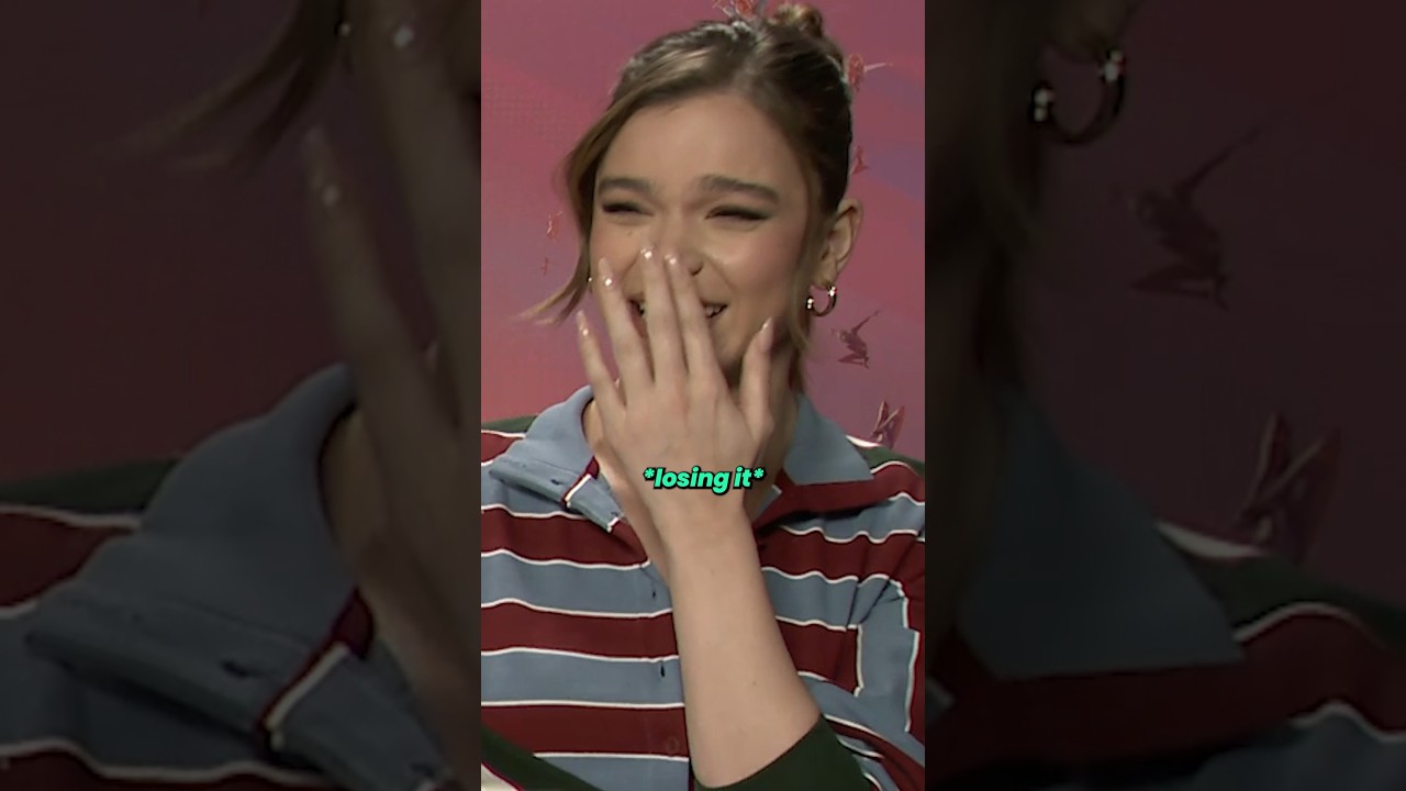 Video thumbnail for Hailee Steinfeld LOSES It 🤣