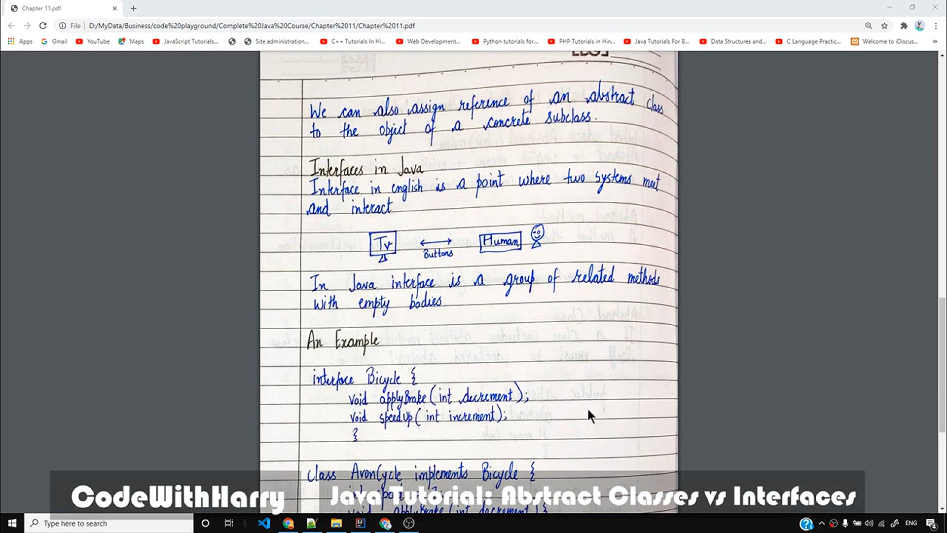 'Video thumbnail for Java Tutorial_ Abstract Classes Vs Interfaces'
