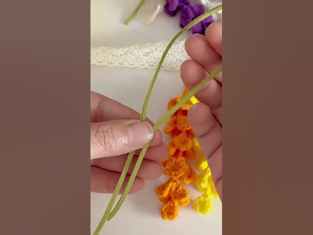 Video thumbnail for Crochet Wisteria - Car Charm / Keychain Gift