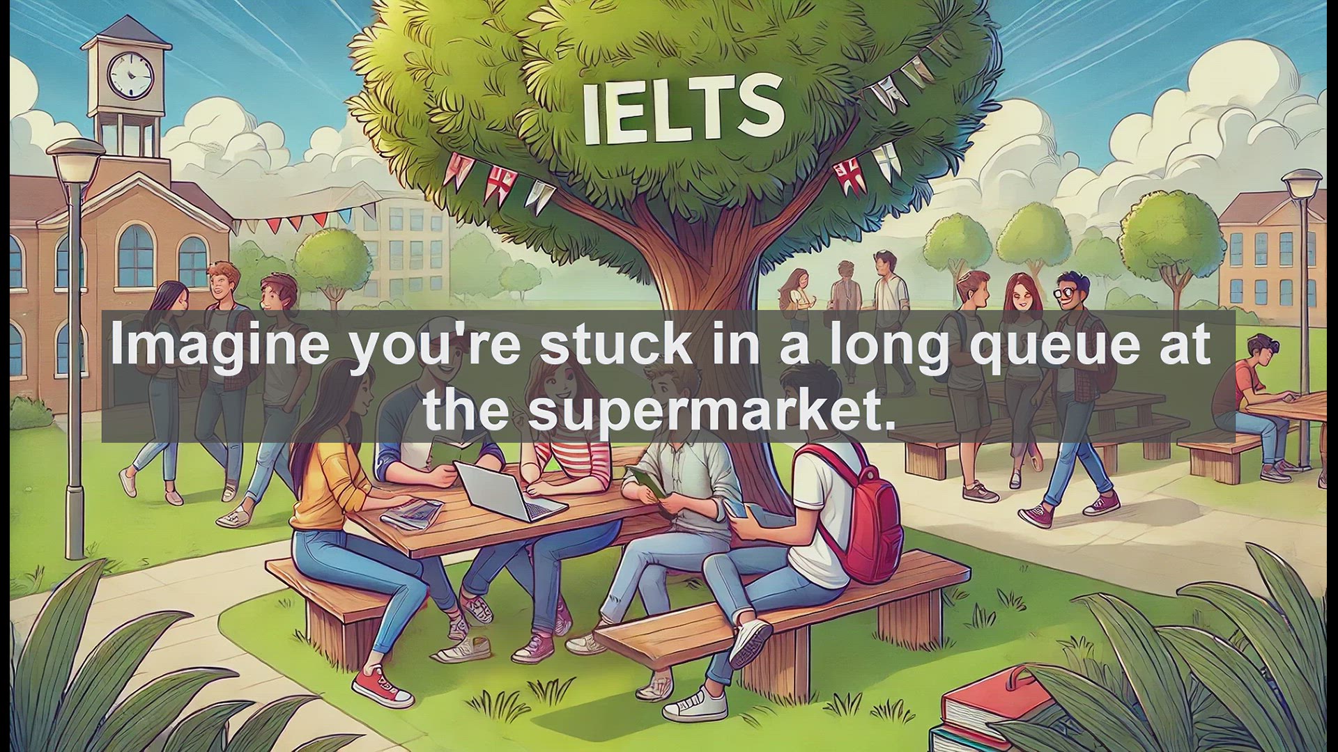 'Video thumbnail for 2500 Must Know IELTS 6.5 Vocabulary - Understanding 'Irritation': From Supermarket Queues to Skin Discomfort'