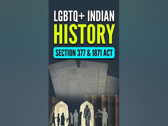 Video thumbnail for LGBTQ Indian history #lgbt #lgbtq #lgbtqindia #shorts