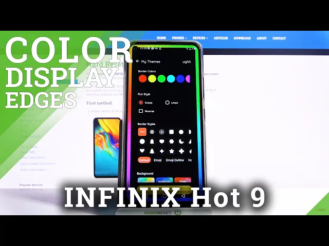 Video thumbnail for How to Download and Apply Lighting Edges in Infinix Hot 9 – Colorful Edges