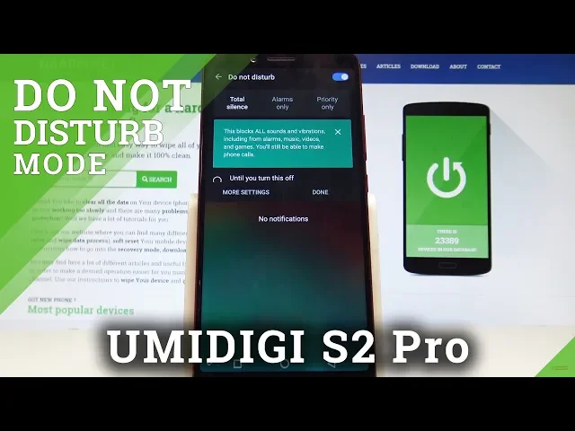 Video thumbnail for How to Use Do Not Disturb in UMIDIGI S2 Pro - Do Not Disturb Tutorial