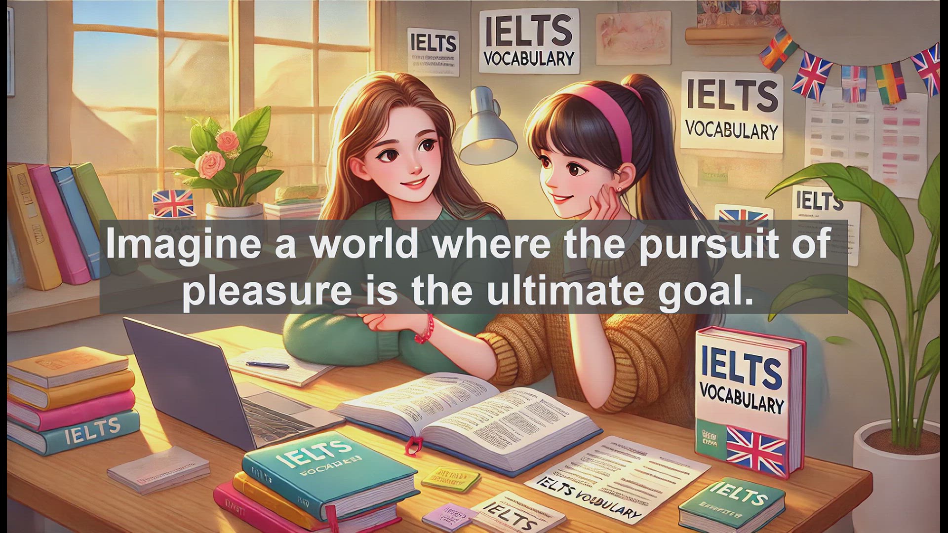 'Video thumbnail for 2000 Must Know IELTS 9.0 Vocabulary - Hedonism: The Philosophy of Pleasure Explained'