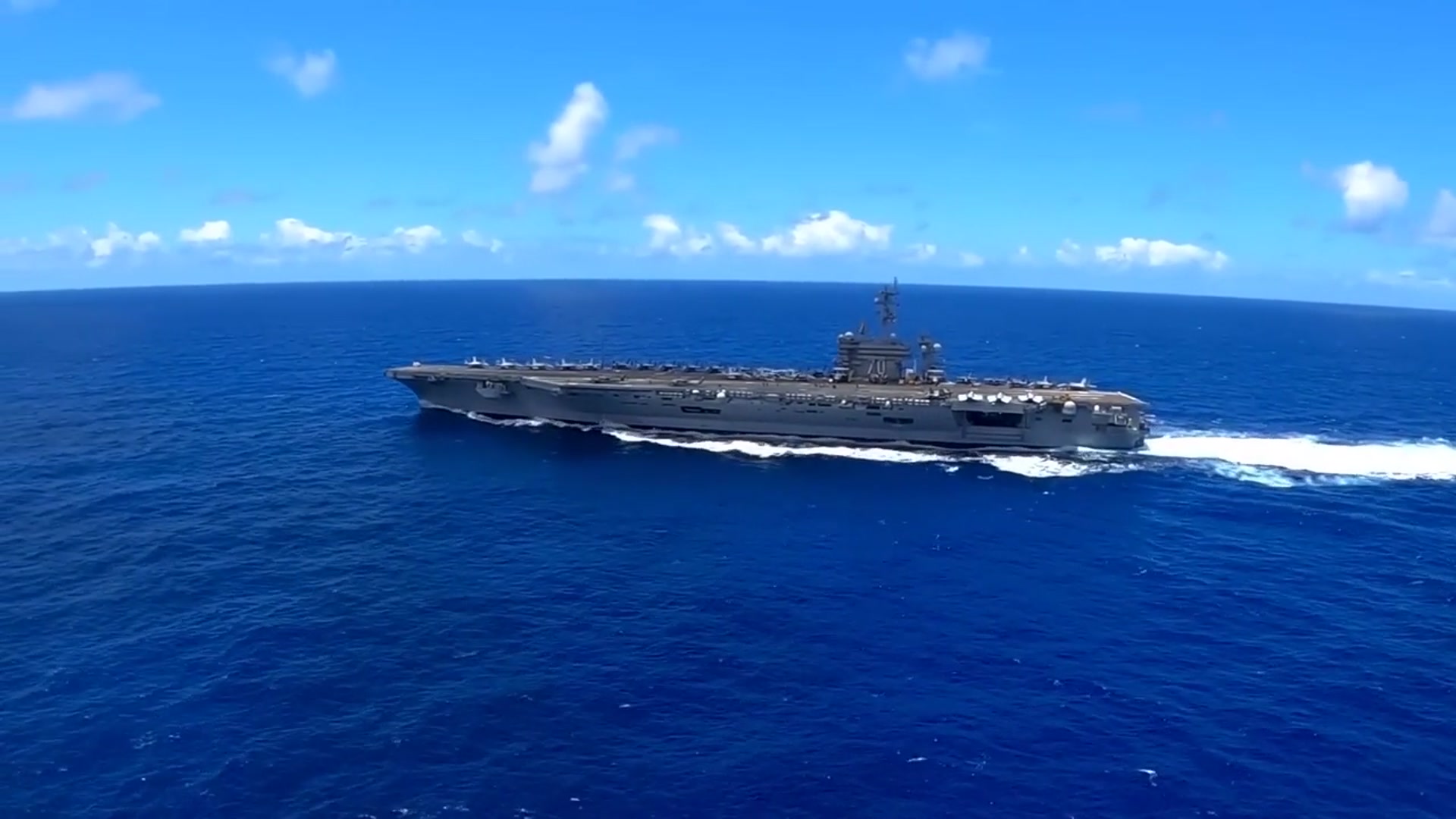 'Video thumbnail for U.S. Aircraft Carrier Flight Ops With F-35C Lightning II'