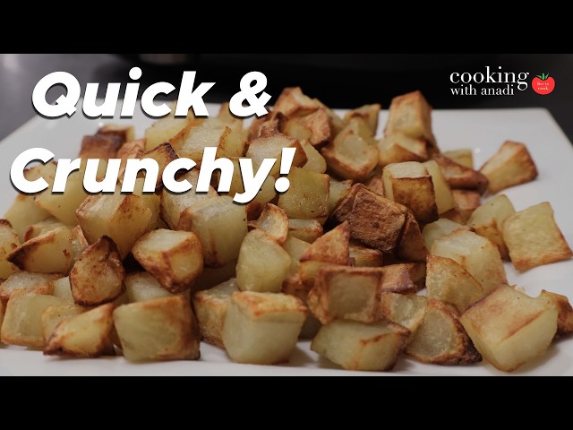 Video thumbnail for The Easiest Air Fryer Roasted Potato Recipe You’ll Ever Try
