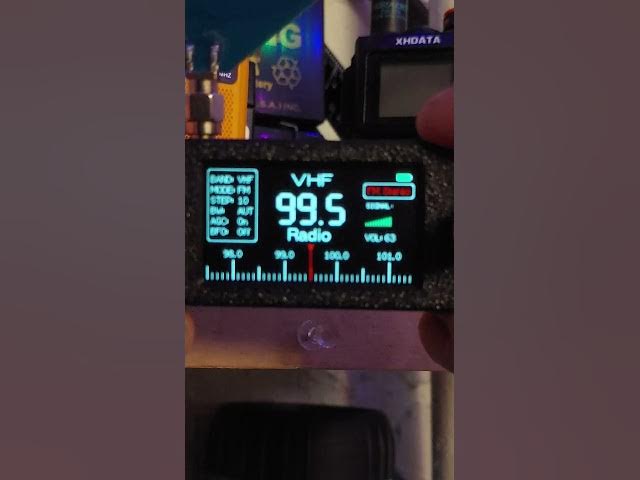 Video thumbnail for Si4732 Mini Pocket Radio - WBAI @ 99.5 MHz FM New York NY