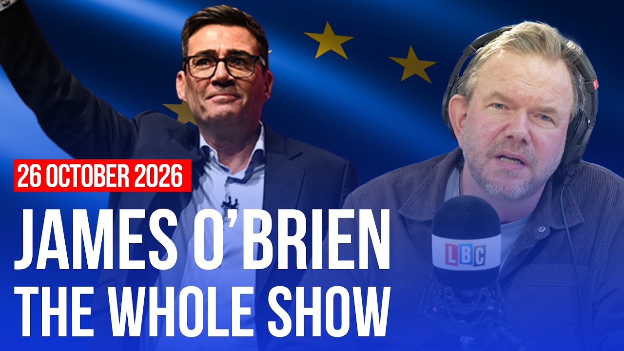 Video thumbnail for Is freedom of movement back on the table? | James O'Brien - The Whole Show