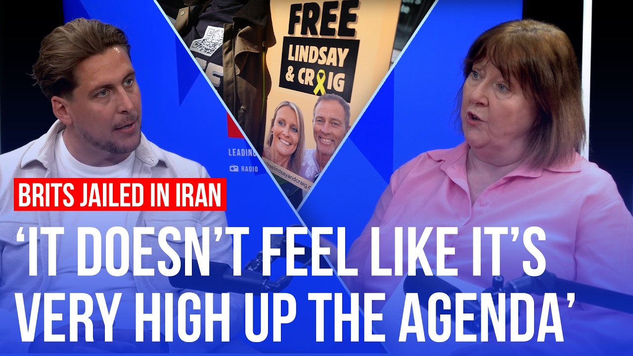 Video thumbnail for Son speaks out as British couple held in Iran go on hunger strike
