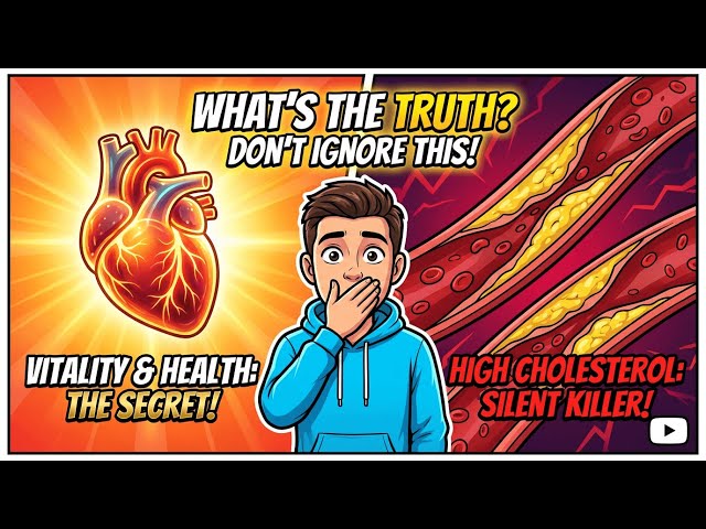 Video thumbnail for Is high cholesterol a myth? The Truth About Heart Disease They Don't Want You to Know