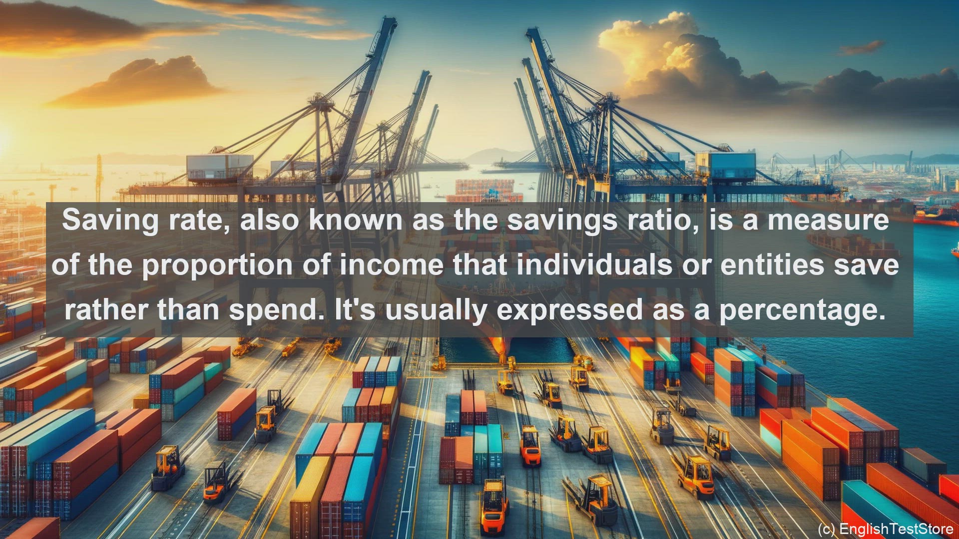 'Video thumbnail for Saving rate in economics and finance'