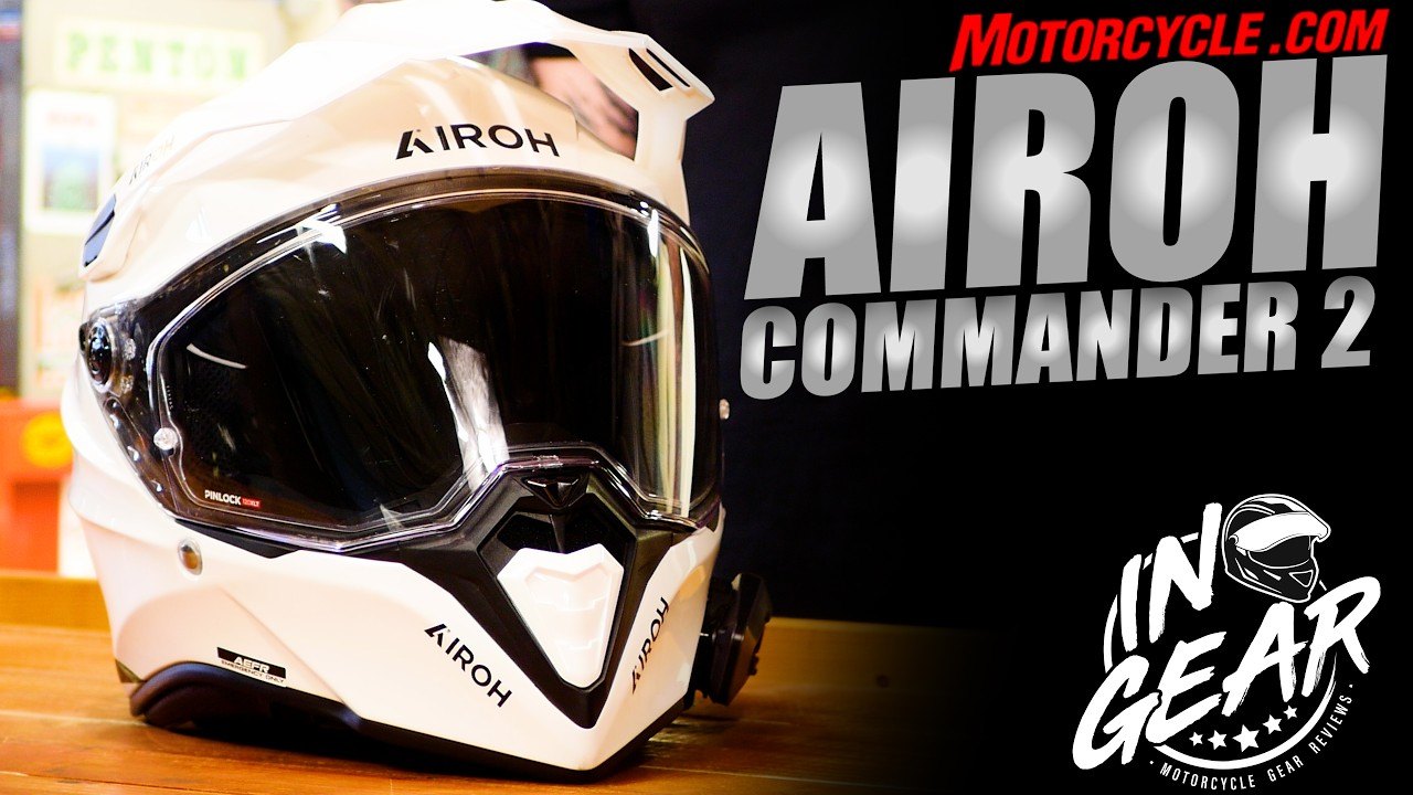 Video thumbnail for In Gear: Airoh Commander 2 Helmet Review