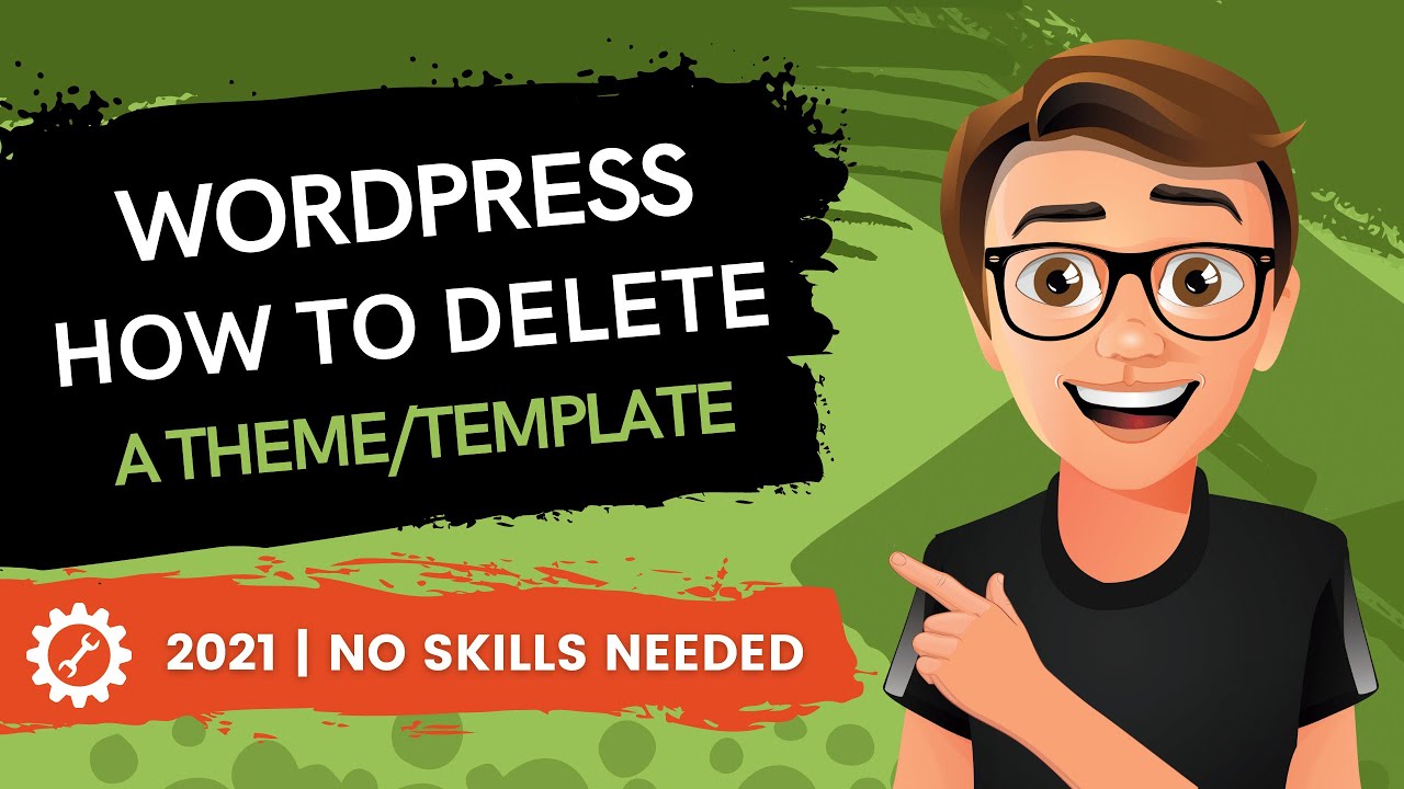 'Video thumbnail for WordPress How To Delete Themes '