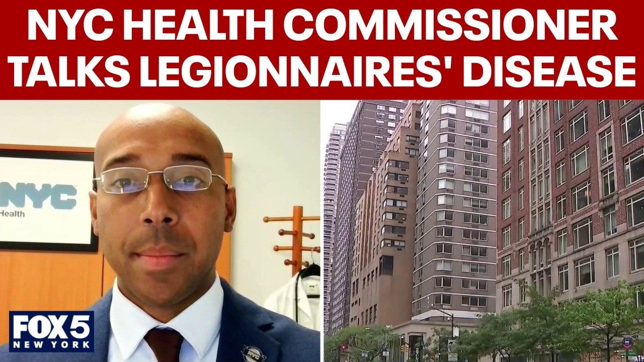 Video thumbnail for Concern over Legionnaires' disease in NYC grows