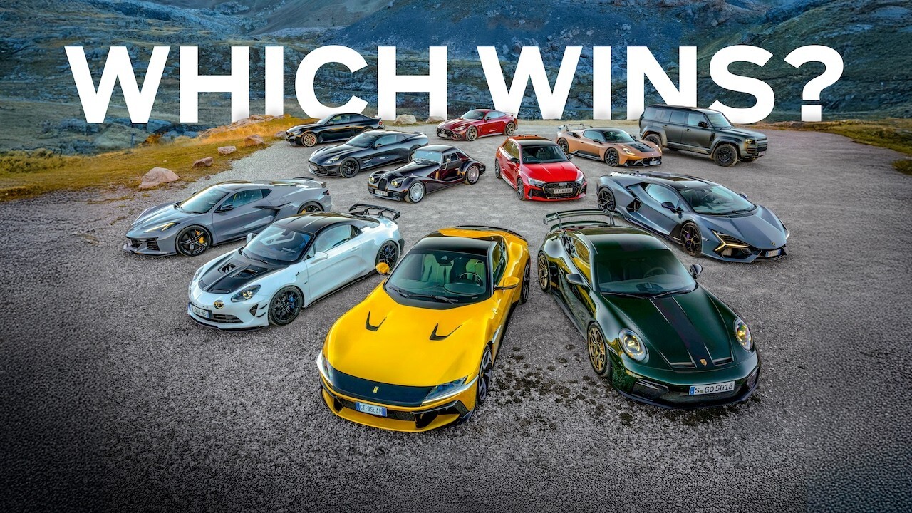 Video thumbnail for Car of the Year 2025 | evo’s 12 best performance cars go head-to-head