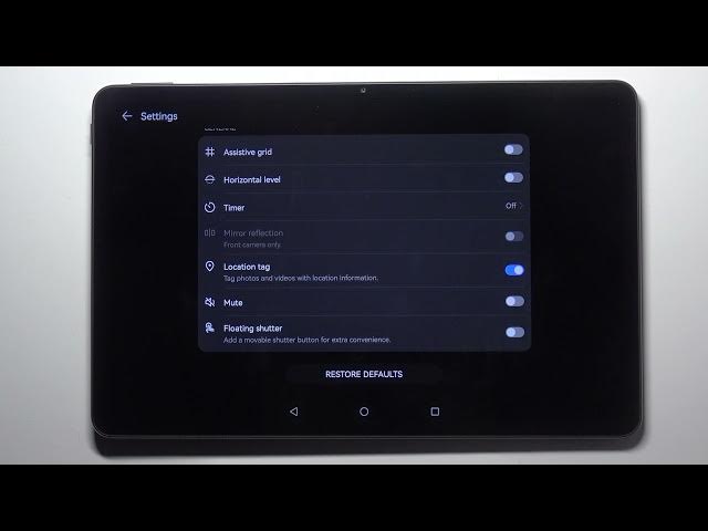 Video thumbnail for How to Restore Camera Settings on HUAWEI MatePad 11 - Reset Camera