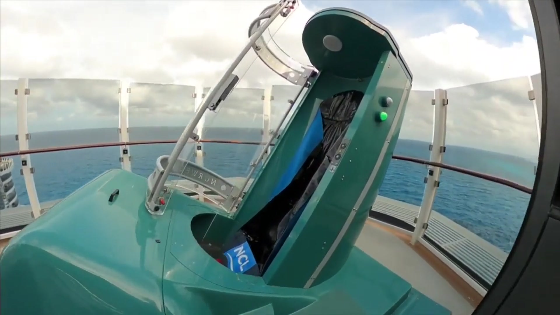 'Video thumbnail for POV: The Drop Slide on Norwegian Viva Cruise Ship'