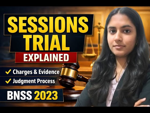 Video thumbnail for Court of Sessions Trial under BNSS | Criminal procedure made easy. #legal #law #education
