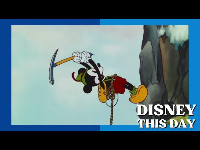 Video thumbnail for Alpine Climbers | DISNEY THIS DAY | July 25, 1936