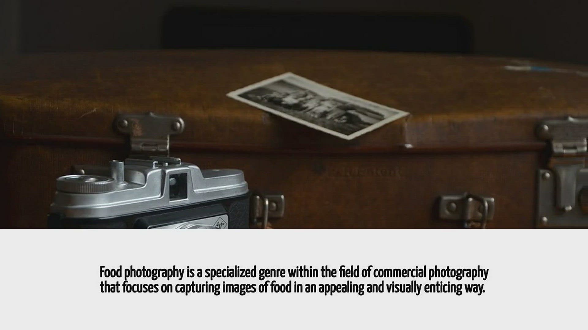 Video thumbnail for What Is Food Photography