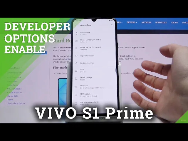 Video thumbnail for How to Enter Developer Mode on VIVO S1 Prime – Open Developer Settings