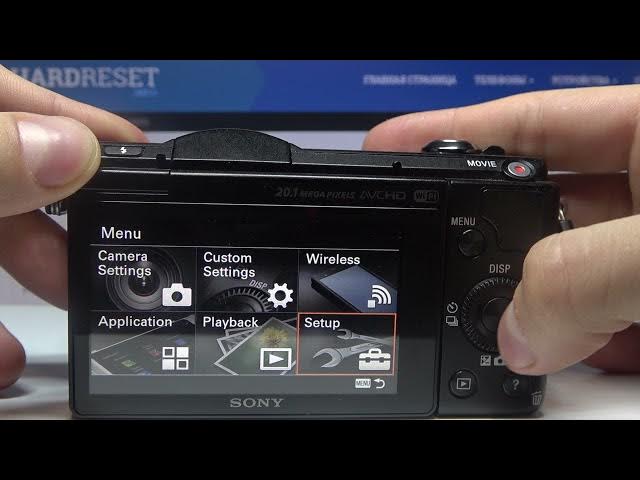 Video thumbnail for Sony Alpha A5000 - How to Change Language?