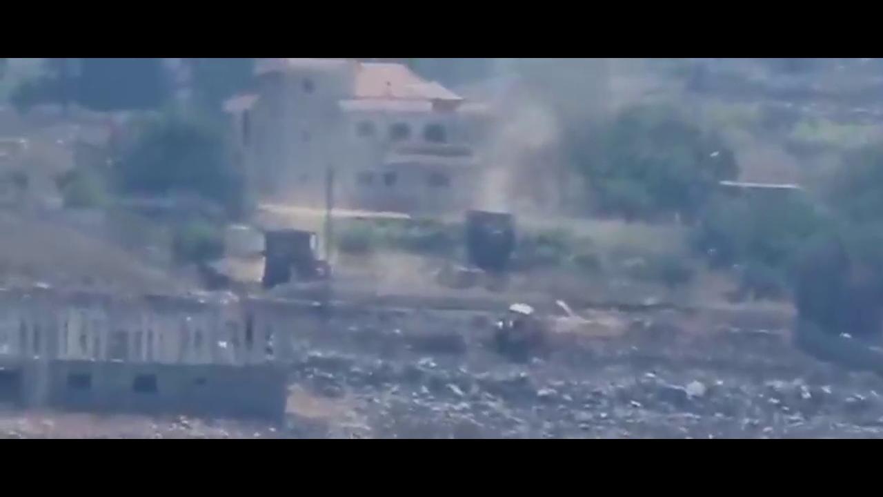 Video thumbnail for Lebanon: Israeli Forces Advancing Towards Slouqi Valley in Southern Lebanon.