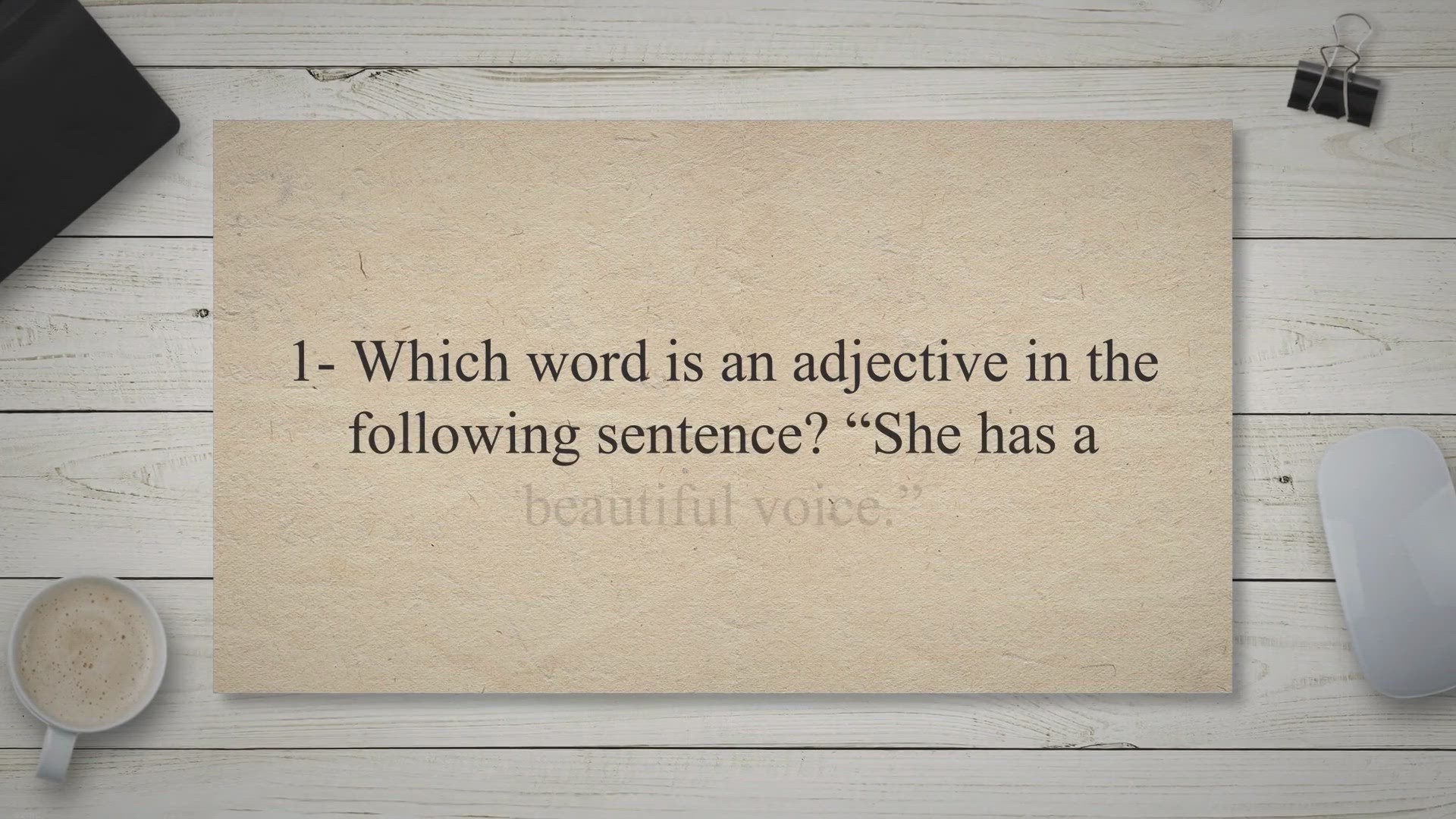 'Video thumbnail for Adjectives And Adverbs Exercise- 5'