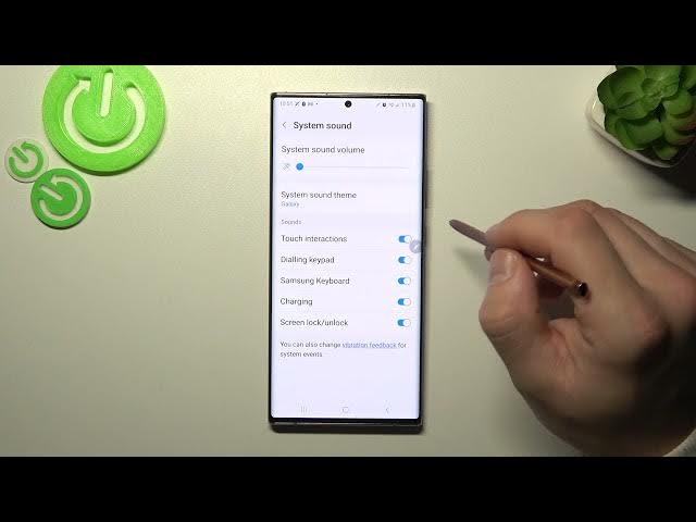 Video thumbnail for How to Manage Touch Sounds on SAMSUNG Galaxy Note 20 Ultra