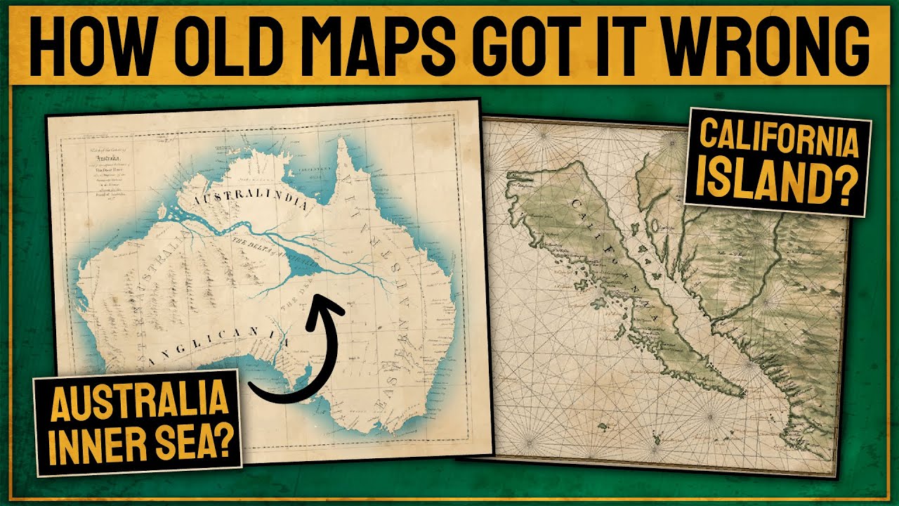 Video thumbnail for How Old Maps Got Things Wrong