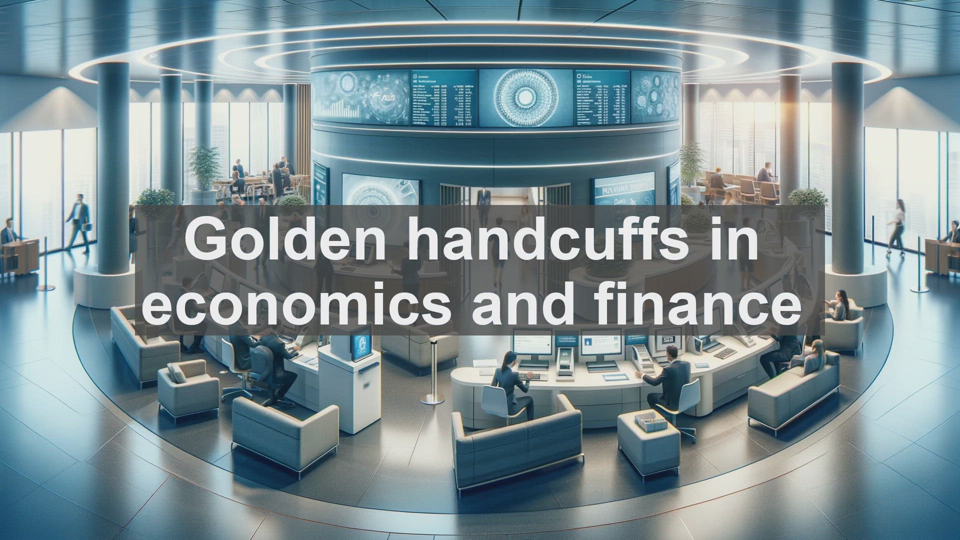 'Video thumbnail for Golden handcuffs in economics and finance'