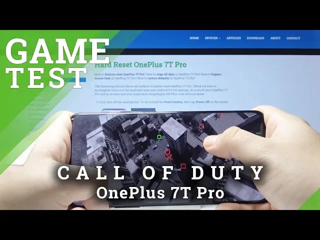 Video thumbnail for How Call Of Duty Works on OnePlus 7T Pro - Best Mobile Game of 2019