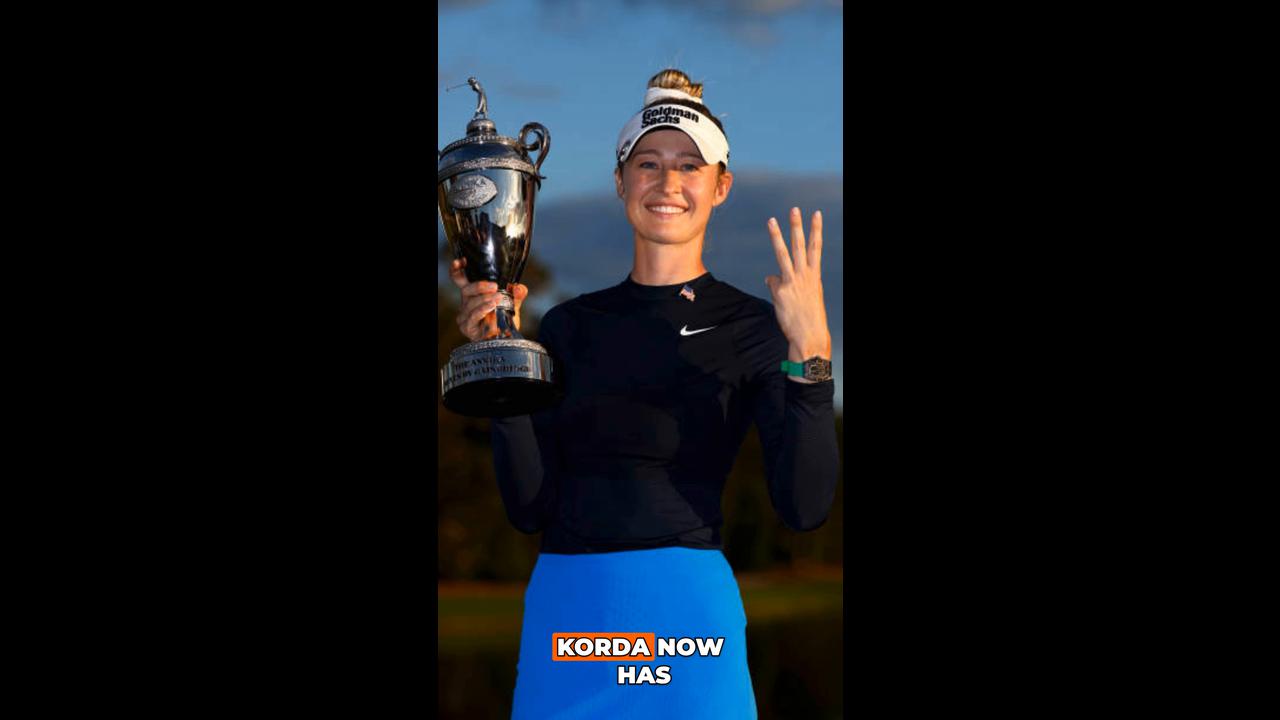 Video thumbnail for Nelly Korda One Round Away From Golf History