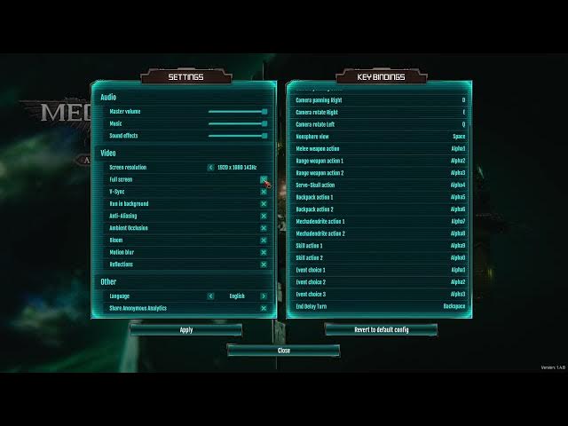 Video thumbnail for Warhammer 40000 Mechanicus - How To Change Window & Full screen Mode