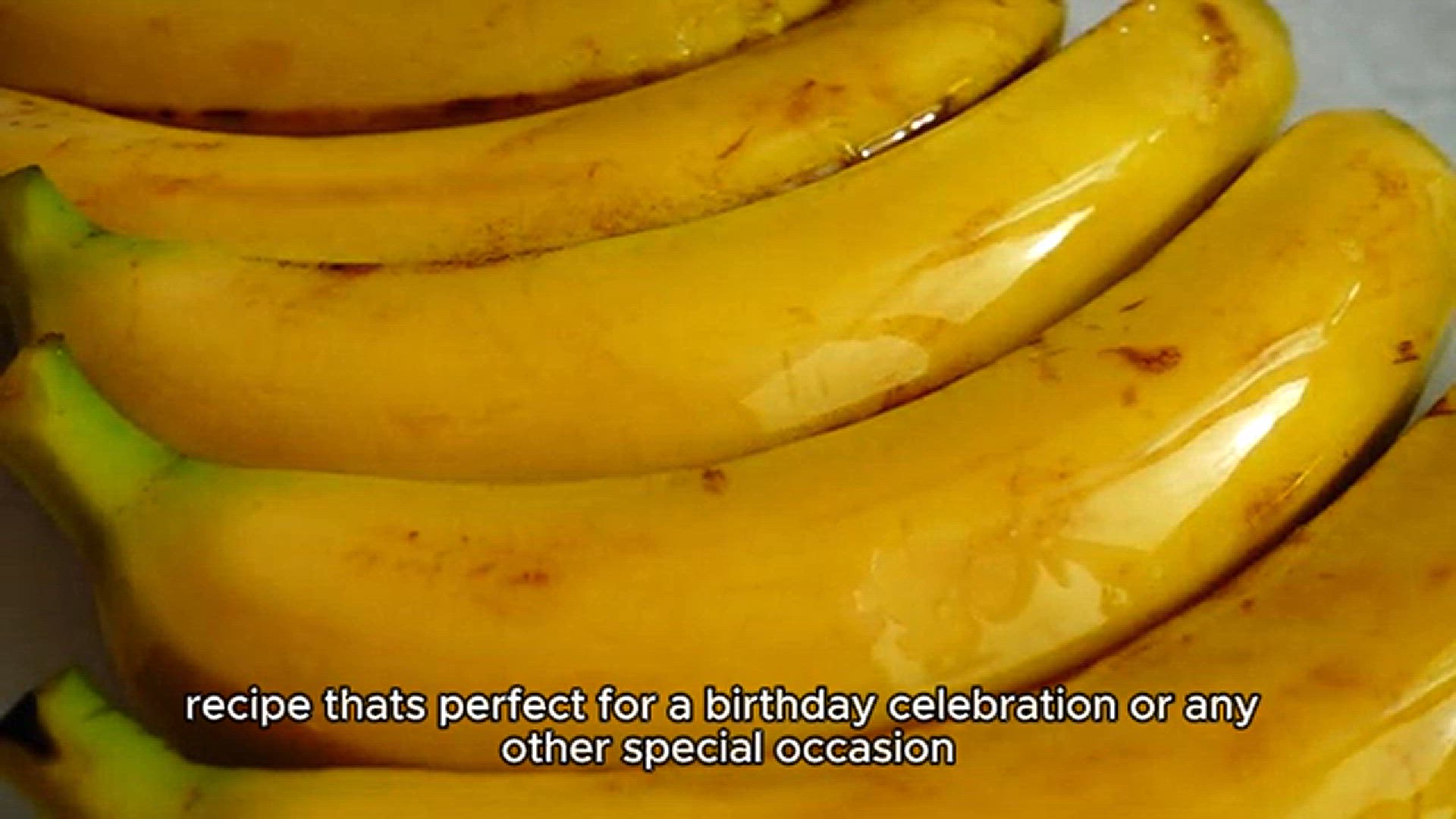 'Video thumbnail for Banana cake recipe'