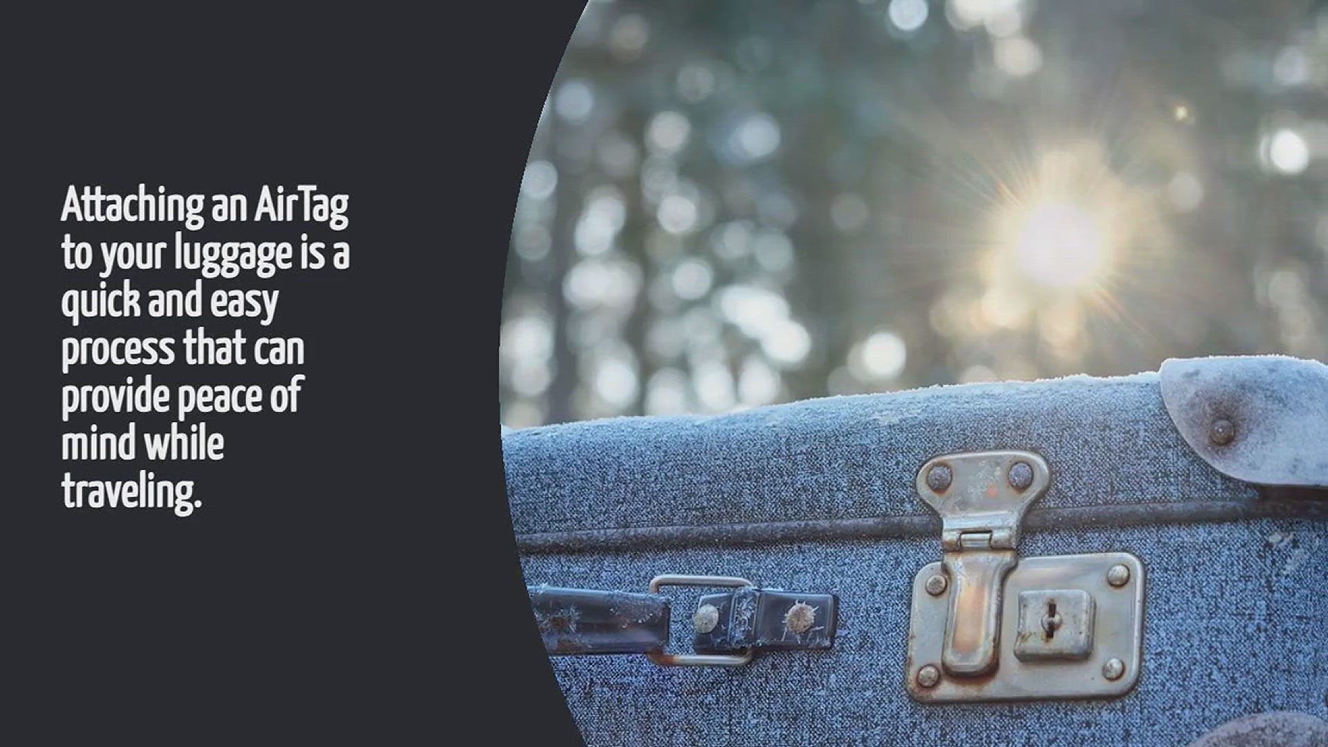 Video thumbnail for How To Attach Airtag To Luggage