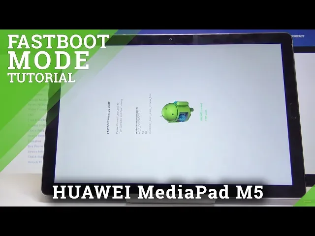 Video thumbnail for How to Open & Quit Fastboot Mode in HUAWEI MediaPad M5 - Fastboot & Rescue Mode