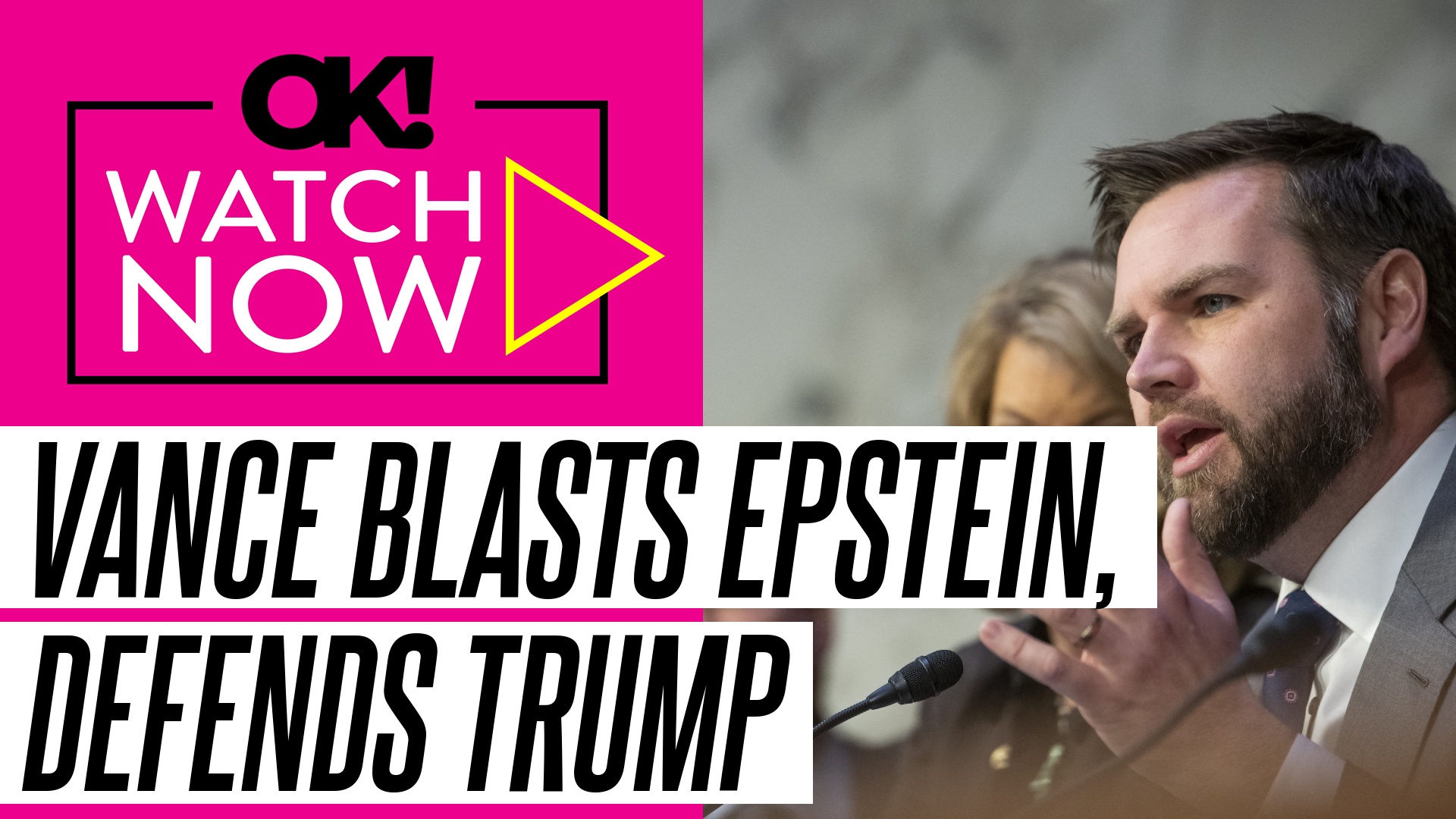 Video thumbnail for J.D. Vance Goes Off on 'Scumbag' Jeffrey Epstein as He Fiercely Defends Donald Trump