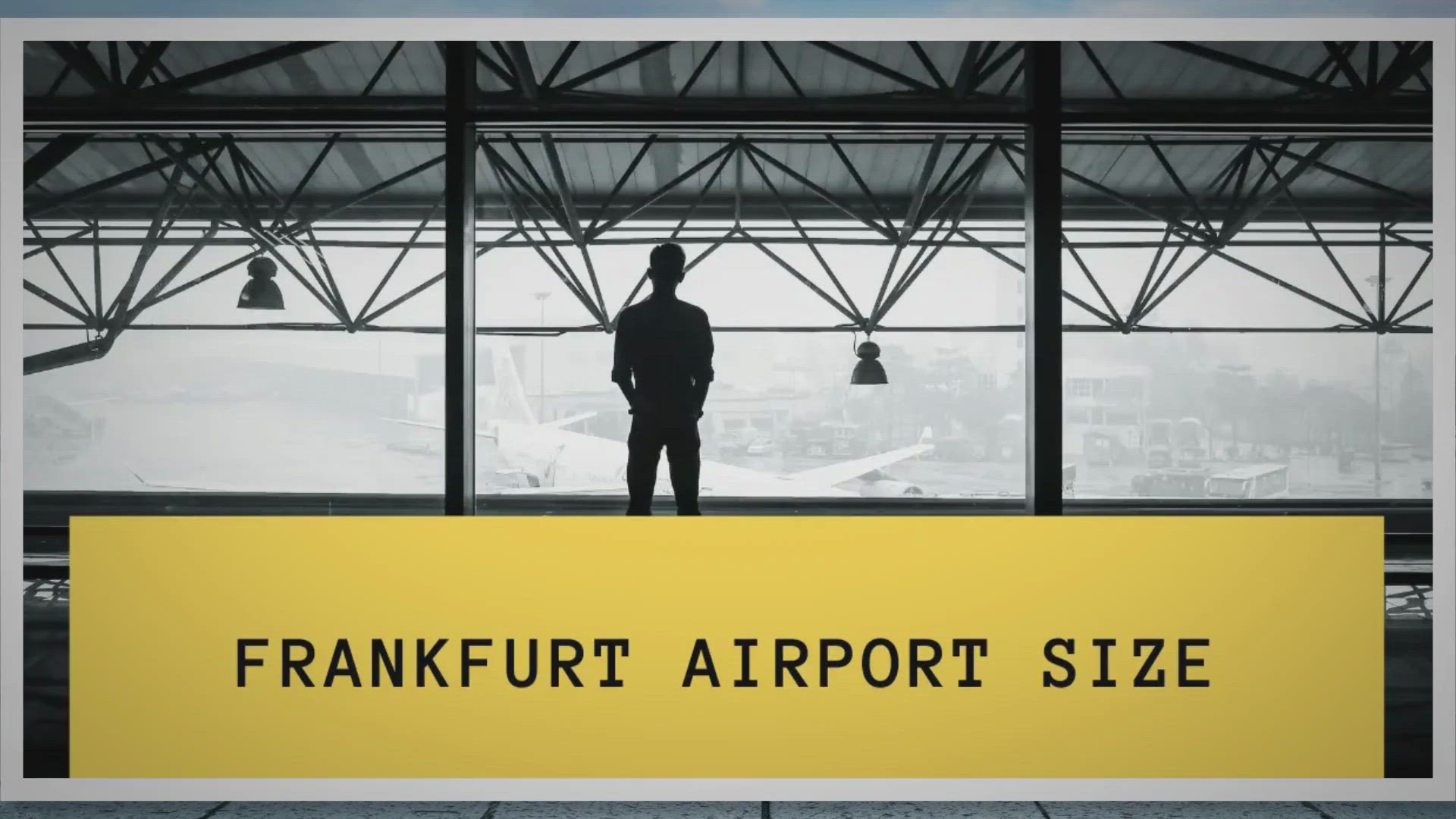 Video thumbnail for Frankfurt Airport Size - How Big is it?