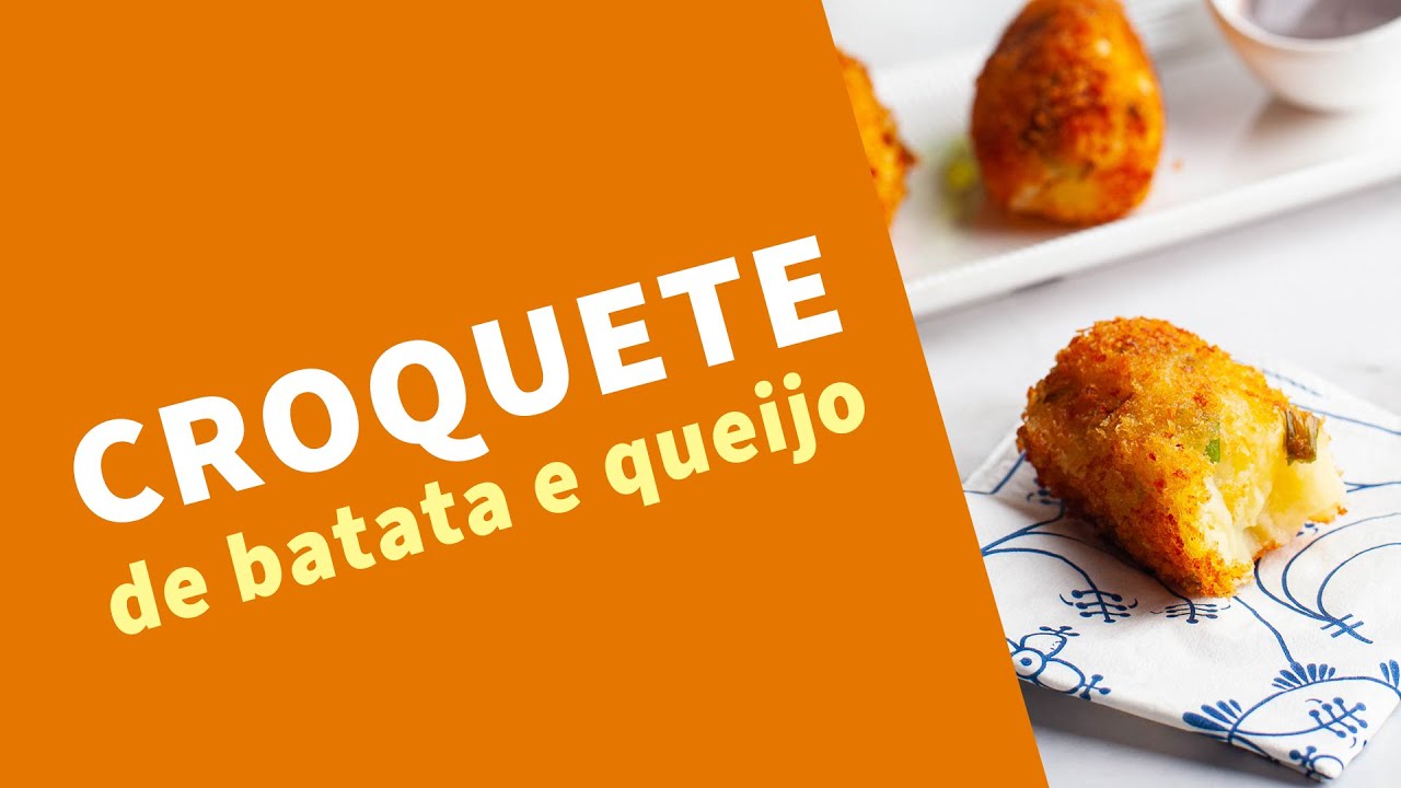 Video thumbnail for O melhor croquete de batata e super fácil de fazer!