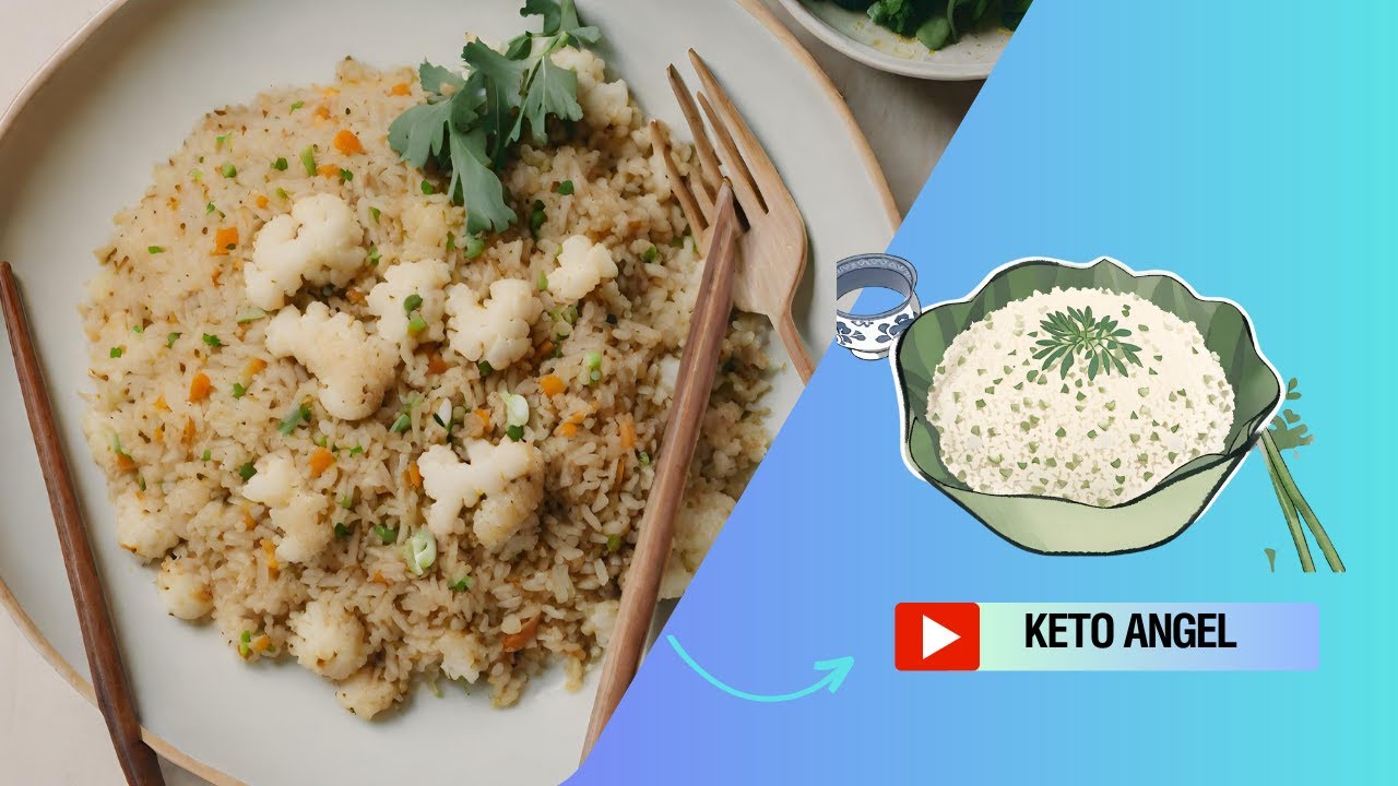 'Video thumbnail for Cauliflower rice pilaf recipe: video blog'