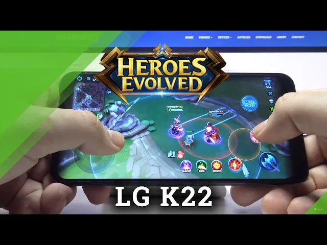 Video thumbnail for Evolved Heroes MOBA - LG K22 Gameplay Review