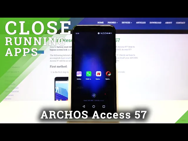 Video thumbnail for How to Close Running Apps on ARCHOS Access 57 – Background Apps