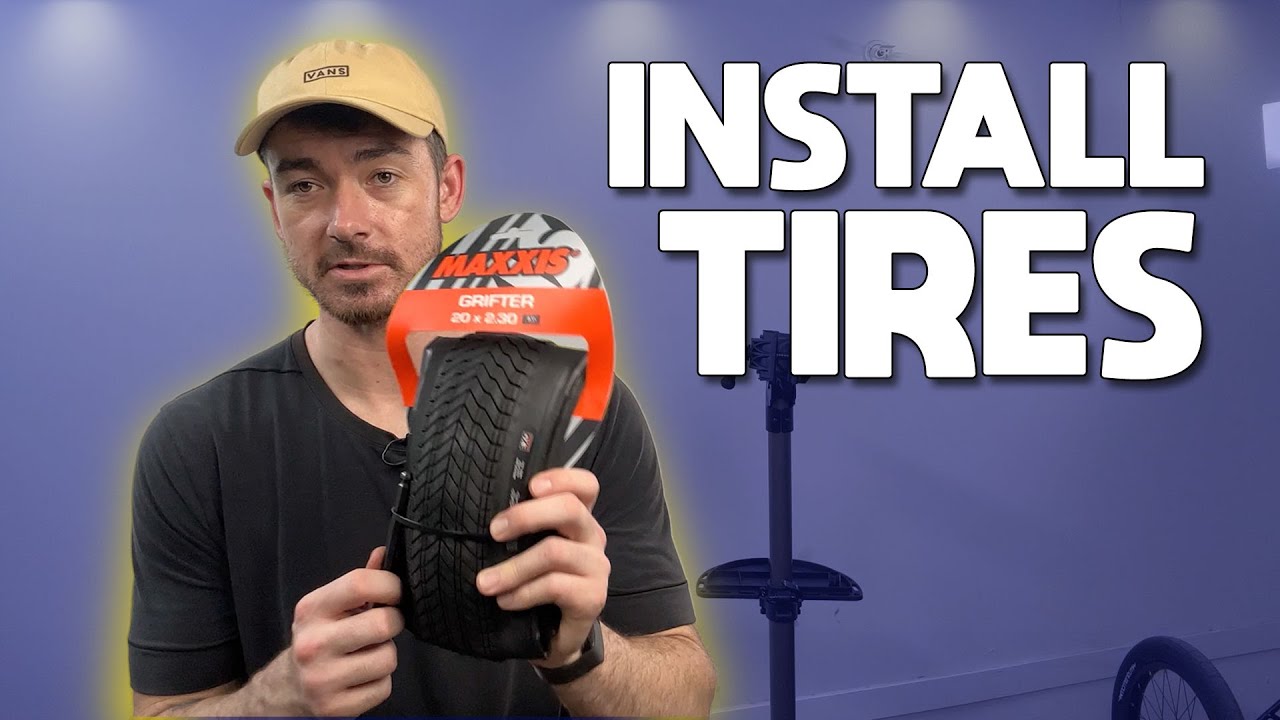 Video thumbnail for How to Install Tires on you BMX Bike